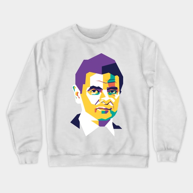 Rowan Atkinson the Mr Bean 1 Crewneck Sweatshirt by pentaShop